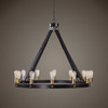 Uttermost Marlow 12 Light Circle Chandelier