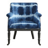 Uttermost Royal Cobalt Blue Accent Chair