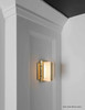 Dainolite 5w Led Wall Vanity, Aged Brass Finish - VLD-215-1W-GLD