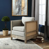 Uttermost Kyle Weathered Oak Accent Chair