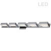 Dainolite 25w Led Wall Vanity, Polished Chrome Finish - VLD-215-5W-PC