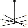 Dainolite 8lt Pendant, Mb Finish - WAN-408P-MB