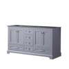 Dukes 60" Dark Grey Vanity Cabinet Only