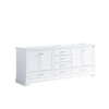 Dukes 80" White Vanity Cabinet Only