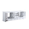 Dukes 80" White Vanity Cabinet Only