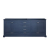 Dukes 80" Navy Blue Vanity Cabinet Only