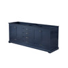 Dukes 80" Navy Blue Vanity Cabinet Only