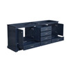 Dukes 80" Navy Blue Vanity Cabinet Only