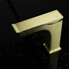 Balzani Brass Single Hole Waterfall Bathroom Faucet - Brushed Brass