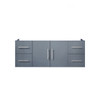 Geneva 48" Dark Grey Vanity Cabinet Only