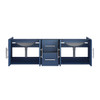 Geneva 60" Navy Blue Vanity Cabinet Only