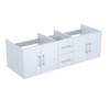 Geneva 60" Glossy White Vanity Cabinet Only