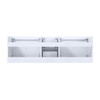 Geneva 60" Glossy White Vanity Cabinet Only