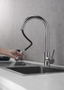 Olivi Brass Kitchen Faucet W/ Pull Out Sprayer - Chrome