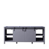 Marsyas 80" Dark Grey Vanity Cabinet Only