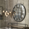 Uttermost Amelie Large Bronze Wall Clock