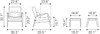 Bully Lounge Chair & Ottoman Beige