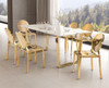 Eclipse Dining Chair (set Of 2) Gold