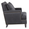 Uttermost Connolly Charcoal Armchair
