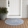 Colonial Mills Luna Tweed La44 Harbor Stone Area Rugs