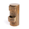 Liam Light Brown Wood End Table With Storage