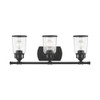 Livex Lighting 3 Lt Black Bath Vanity - 10513-04