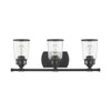 Livex Lighting 3 Lt Black Bath Vanity - 10513-04