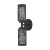 Livex Lighting 2 Lt Black Wall Sconce - 14122-04