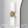 Livex Lighting 2 Lt Antique Brass Ada Vanity Sconce - 15072-01