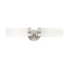 Livex Lighting 2 Lt Brushed Nickel Ada Vanity Sconce - 15072-91