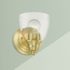 Livex Lighting 1 Lt Satin  Brass Vanity Sconce - 15131-12
