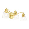 Livex Lighting 3 Lt Polished Brass Vanity Sconce - 15133-02