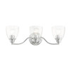 Livex Lighting 3 Lt Polished Chrome Vanity Sconce - 15133-05