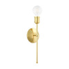 Livex Lighting 1 Lt Polished Brass Wall Sconce - 16711-02