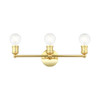 Livex Lighting 3 Lt Polished Brass Bath Vanity - 16713-02