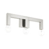 Livex Lighting 3 Lt Brushed Nickel  Bath Vanity - 16813-91