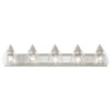 Livex Lighting 5 Lt Brushed Nickel Vanity Sconce - 17075-91
