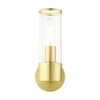 Livex Lighting 1 Lt Satin Brass Ada Single Sconce - 17281-12