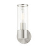 Livex Lighting 1 Lt Brushed Nickel Ada Single Sconce - 17281-91