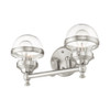 Livex Lighting 2 Lt Brushed Nickel Bath Vanity - 17412-91