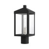 Livex Lighting 1 Lt Black Outdoor Post Top Lantern - 20590-04