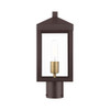 Livex Lighting 1 Lt Bronze Outdoor Post Top Lantern - 20590-07