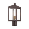 Livex Lighting 1 Lt Bronze Outdoor Post Top Lantern - 20590-07