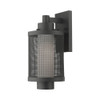 Livex Lighting 1 Lt Textured Black Wall Lantern - 20682-14