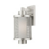 Livex Lighting 1 Lt Brushed Nickel Wall Lantern - 20682-91