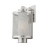 Livex Lighting 1 Lt Brushed Nickel Wall Lantern - 20683-91