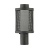 Livex Lighting 1 Lt Textured Black Post Light - 20684-14