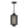 Livex Lighting 1 Lt Textured Black Pendant - 20685-14