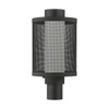 Livex Lighting 1 Lt Texture Black Post Light - 20686-14