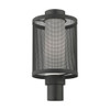 Livex Lighting 1 Lt Texture Black Post Light - 20686-14